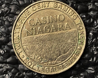 Casino Niagara  Niagara Falls ON L2E 6T3  Twenty Five Cent Token  CT334