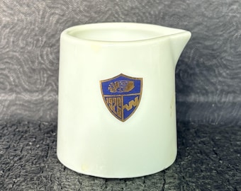 Vintage Western Airlines Creamer ABCO Tableware 1926 Anniversary Emblem One Ounce                     B22