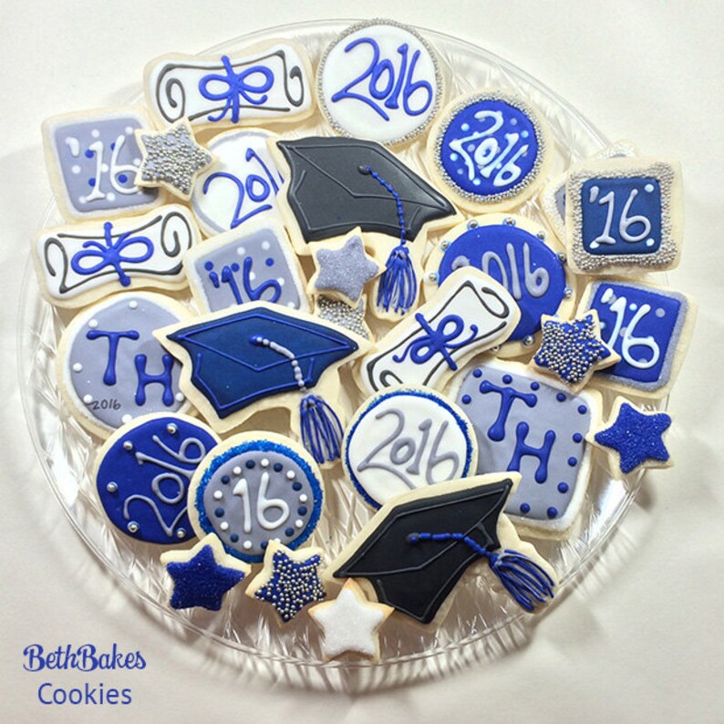 Graduation College High School Cookies Etsy