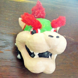 Super Mario Bowser Drawer Knobs | Bowser Cabinet Pulls | Nintendo Video Game Furniture Knobs