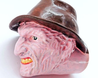 Freddy Krueger Character Drawer Pull - Nightmare on Elm Street Scary Mask Horror Movie Cabinet Knob