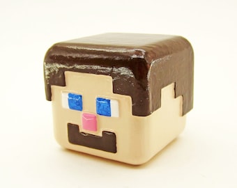 Minecraft Steve Armored Drawer Knob | Diamond Armor Cabinet Pull | Kids Room Decor Minecraft