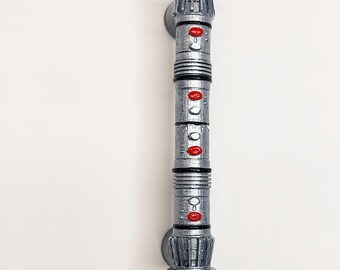 Star Wars Light Saber Drawer Handle - Darth Maul Dual Lightsaber Star Wars Decor Furniture Pull Handle Drawer Pull Cabinet Handle