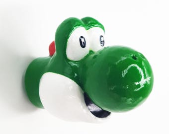 Yoshi Drawer Pulls *multiple colors available* | Super Mario Bros