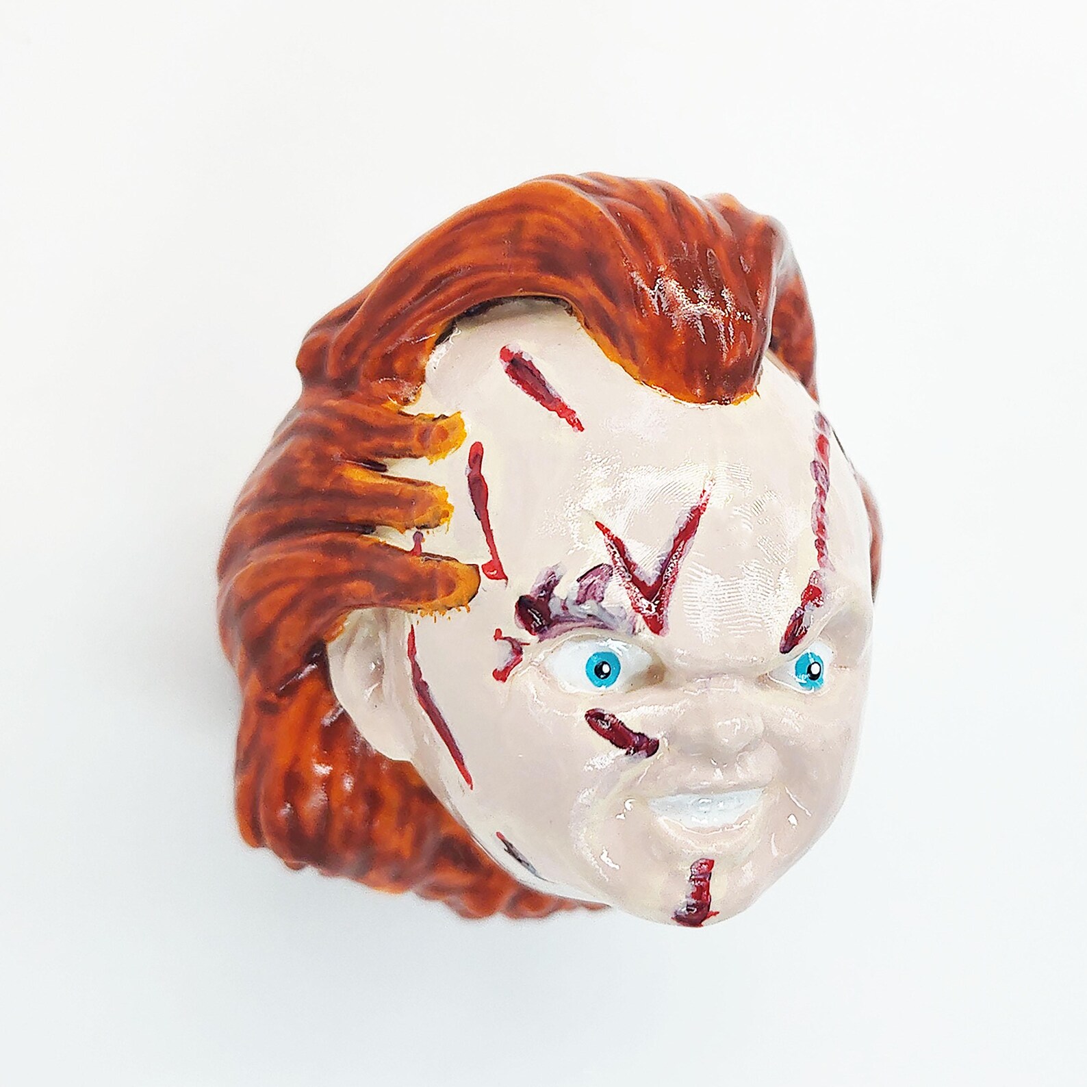 Chucky / Bride of Chucky Character Drawer Pull - Nostalgic Scary Movie ...
