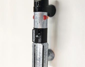 Star Wars Light Saber Drawer Handle - Darth Vader Lightsaber Star Wars Decor Furniture Pull Handle Drawer Pull Cabinet Handle