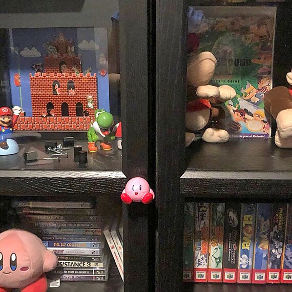 Kirby Cabinet Knobs Nintendo Furniture Knobs Cute Video Etsy