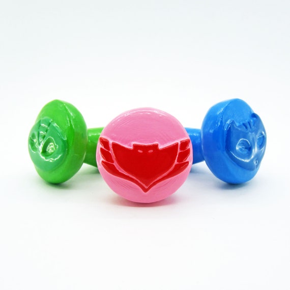 Pj Masks Furniture Knobs Catboy Owlette Gekko Kids Room Etsy - roblox noob head furniture knob roblox cabinet pulls kids etsy