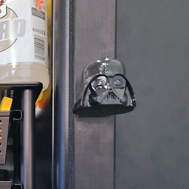 Star Wars Darth Vader Drawer Knobs Star Wars Furniture Knob Darth Vader Cabinet Pulls image 1