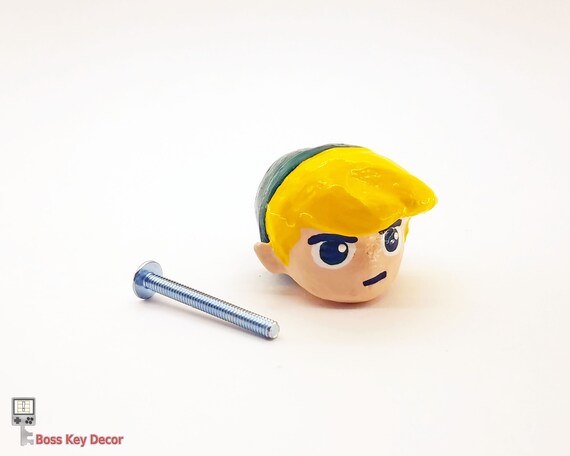 Link Resin Drawer Knobs Legend Of Zelda Cabinet Pulls Nintendo Video Game Pull Knobs For Kitchen Cabinet Bedroom Bathroom Dresser Drawer