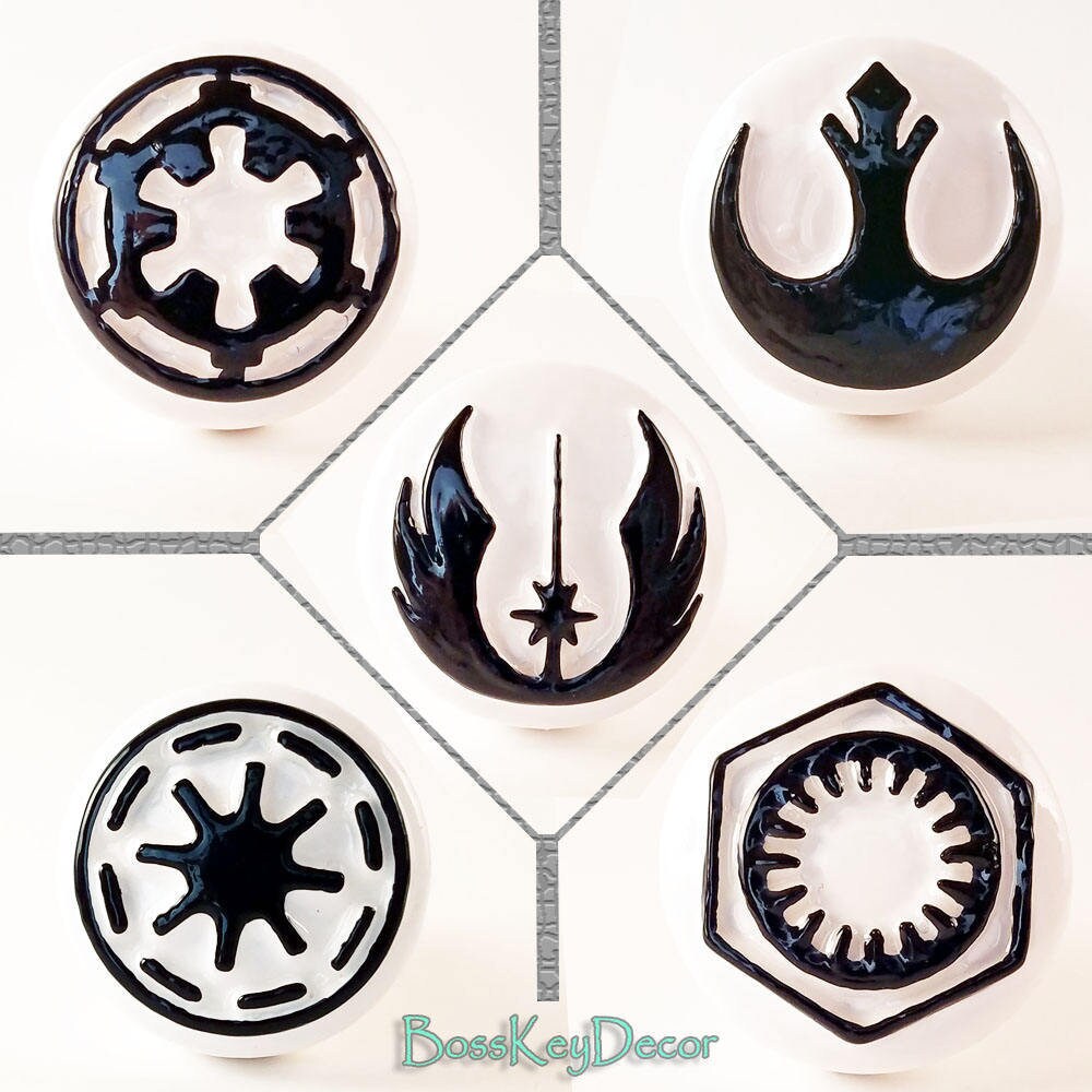 Star Wars Factions Drawer Pulls Star Wars Furniture Pulls