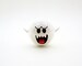 Super Mario Boo Ghost Furniture Knob - nintendo video game decor compatible w/ cabinets closets cupboards dressers drawers & more 