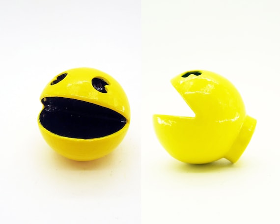 Pac-man + Ghost / Scared Ghost Furniture Knobs - Video Game