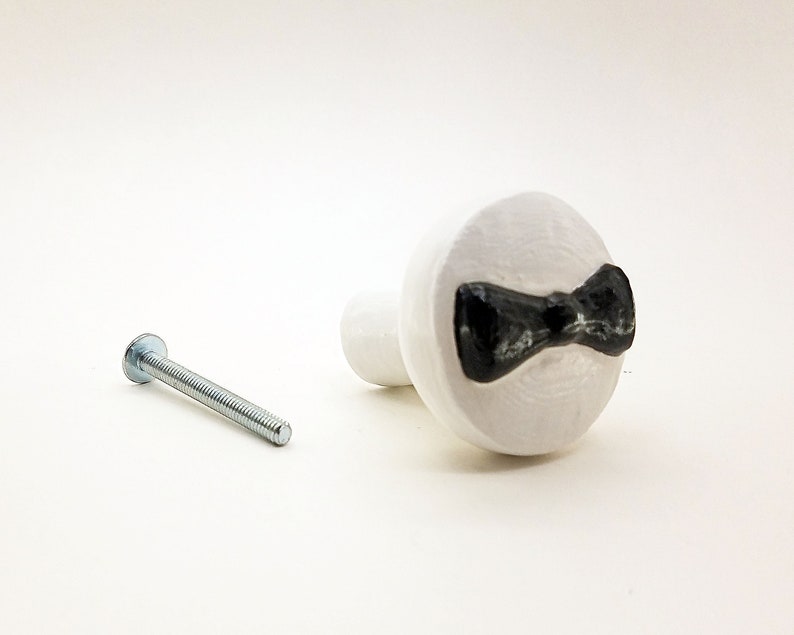 Fancy Bowtie Drawer Pull Wedding Bowtie Cabinet Knob Etsy