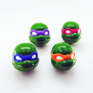 Teenage Mutant Ninja Turtles Drawer Pulls | TMNT Dresser Knobs | Retro Arcade Knob | Kids Room Decor