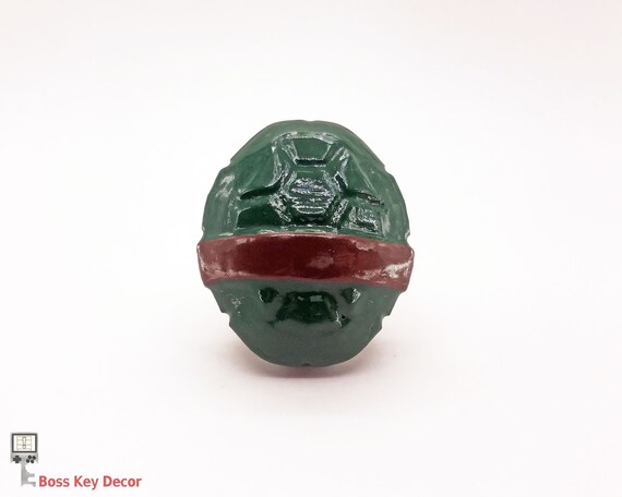 Ninja Turtle Shell Drawer Pulls Tmnt Decor Turtle Dresser Etsy