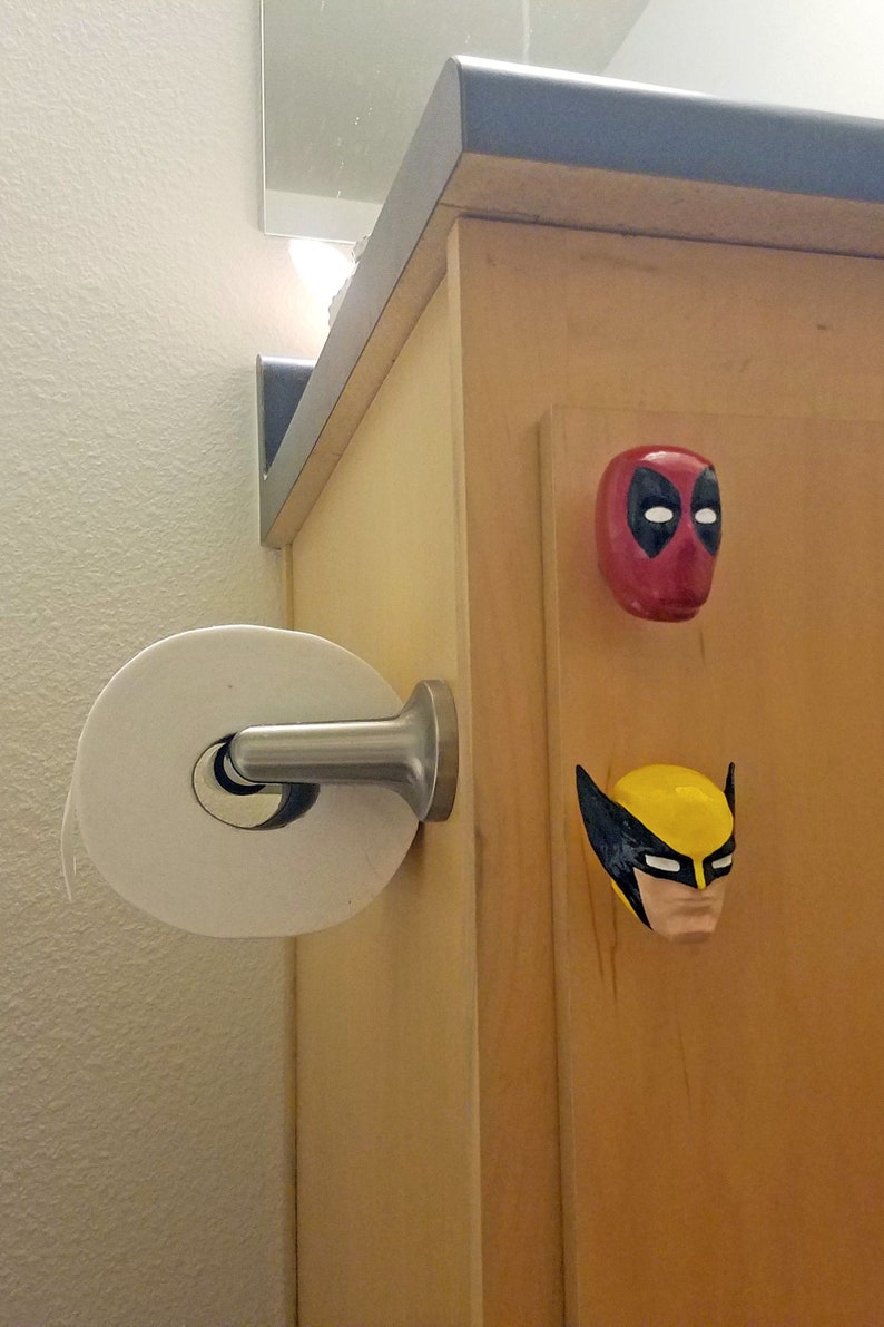 Wolverine Dresser Knobs Xmen Superhero Resin Pulls Marvel