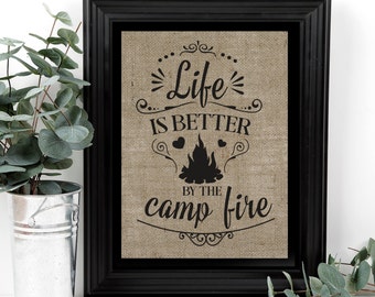 Gift for Campers, Personalized camping sign, Custom RV Sign, camping accessories, camping name sign
