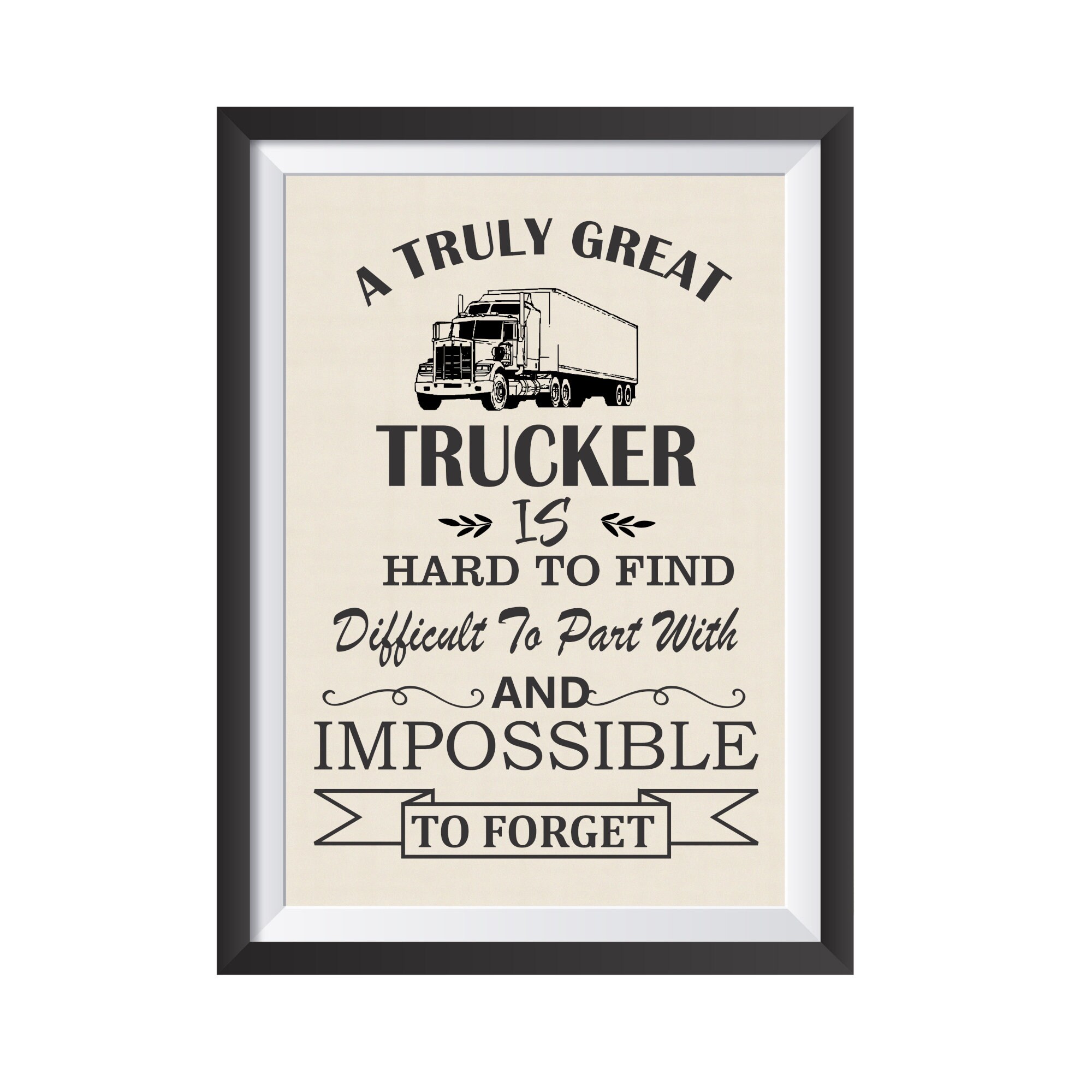 Truck Driver Gifts A Trucker's Prayer Trucker Gift 18 -  Denmark
