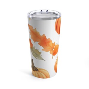 Pumpkins & Leaves Tumbler 20oz