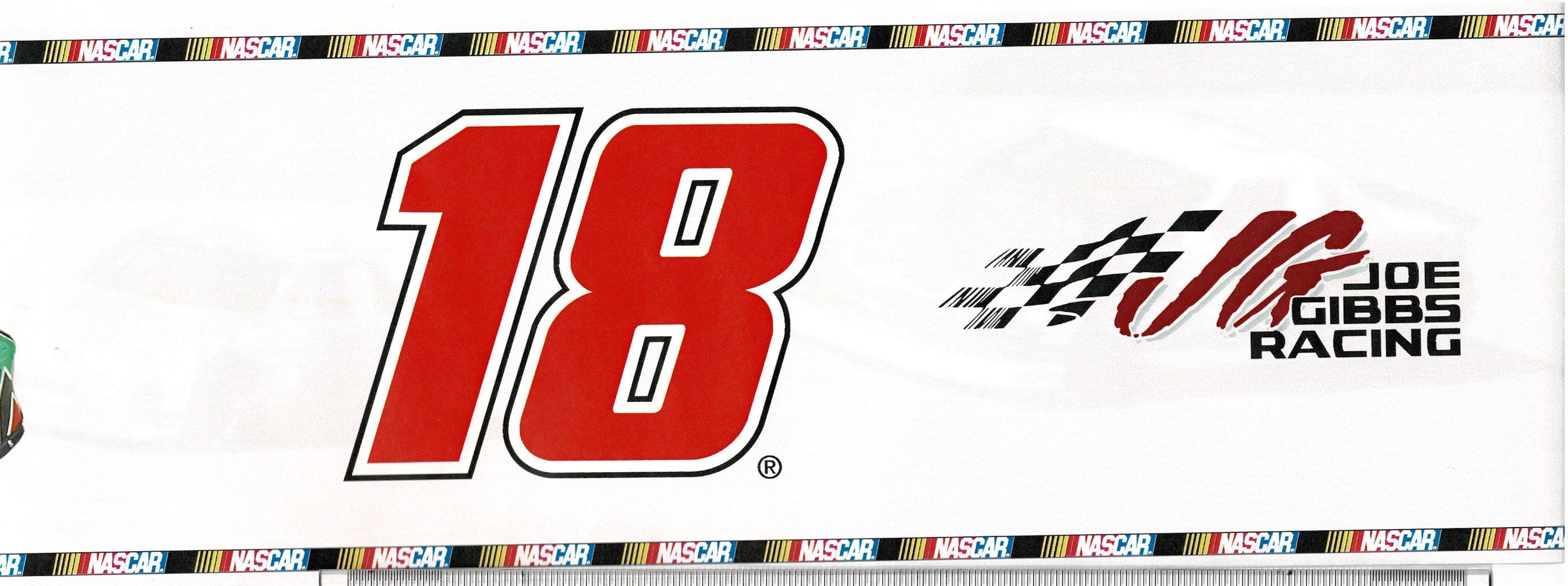 Bobby Labonte - #18 - 2004 Nascar Wallpaper Border - Interstate