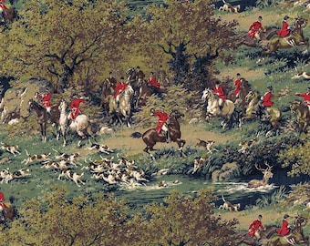 Carl Robinson - Taunton Fox Hunt Wallpaper - Wallquest - Hunter - CL71502