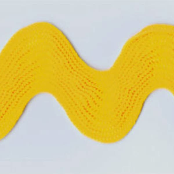 Red Jumbo Ric Rac (1 3/8" Poly) | Trim Trends