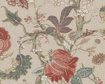 Carl Robinson - Thurleigh Jacobean Wallcovering - Candy - Wallquest - CL70101