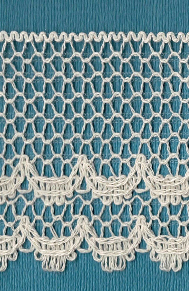 5 Yards 3 1/4" Natural Scalloped Lace Trim 45393 - Etsy