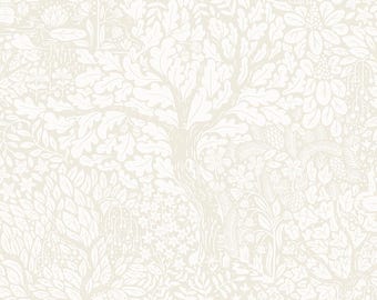 Olle Forest Sanctuary Toile Tapete - Creme - York - 4080-83111