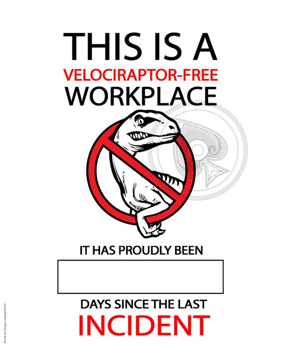 Workplace Raptor Etsy