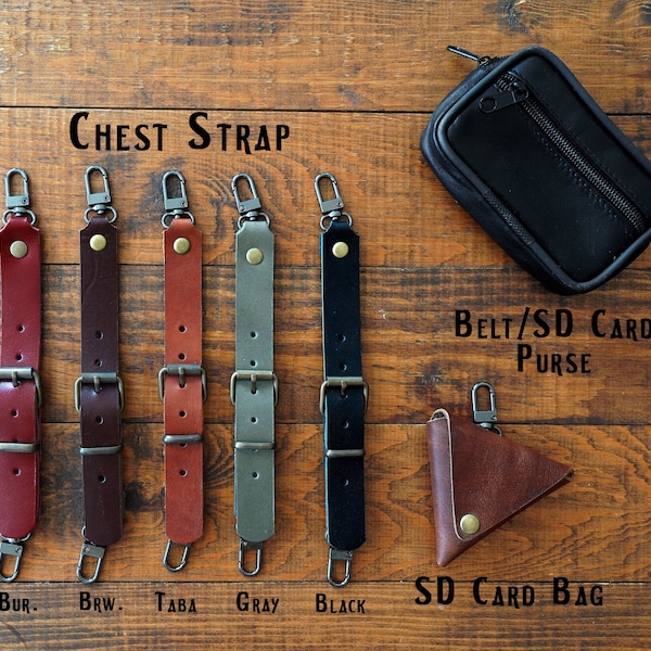 Leather Chest Strap Etsy