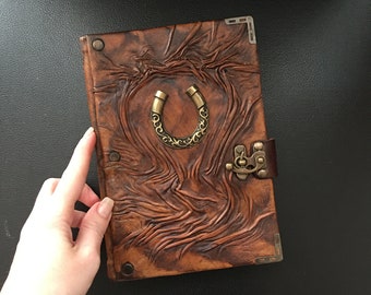 Equestrian Journal, Leather Notebook, Farm Logbook