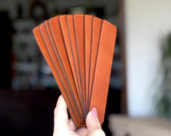Bulk Leather Bookmarks: Personalized Corporate & Wedding Favors - Set of 50