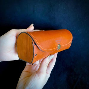 Leather Double Sunglasses Case, Birthday Gift