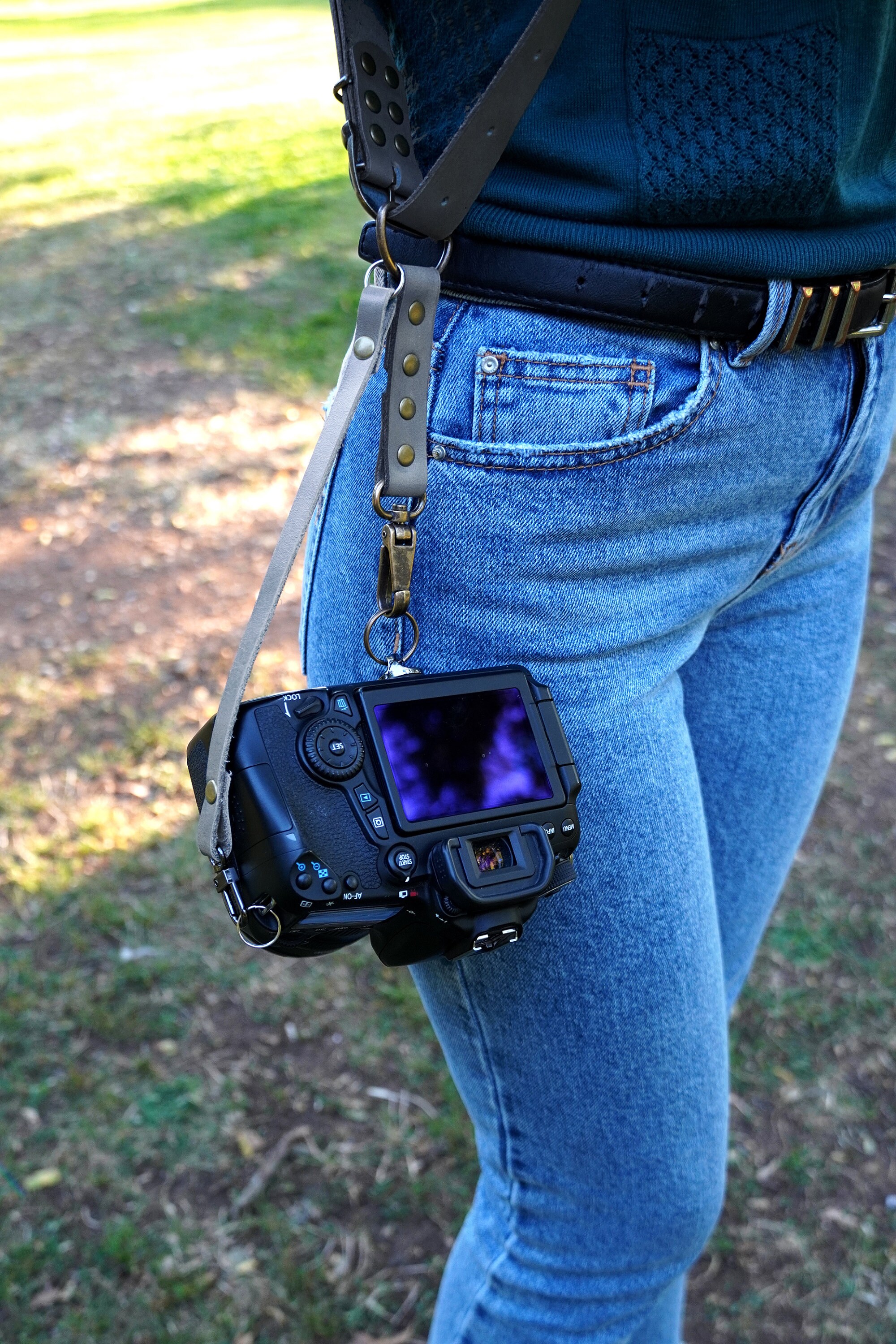 Camera Shoulder Strap Custom Leather Sling Canon Nikon DSLR Etsy