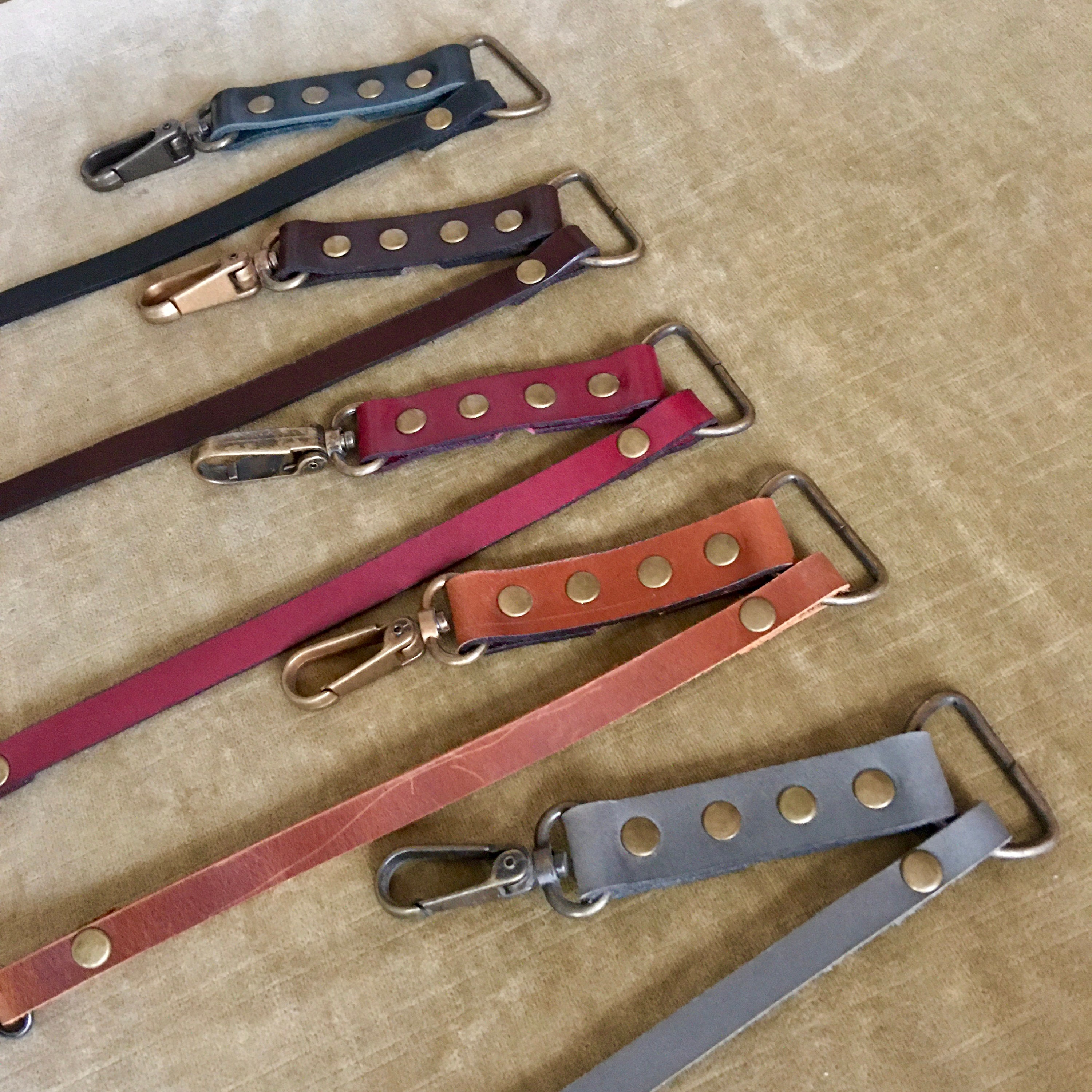 Full Camera straps set with stitching - Handmade Leather Goods ...