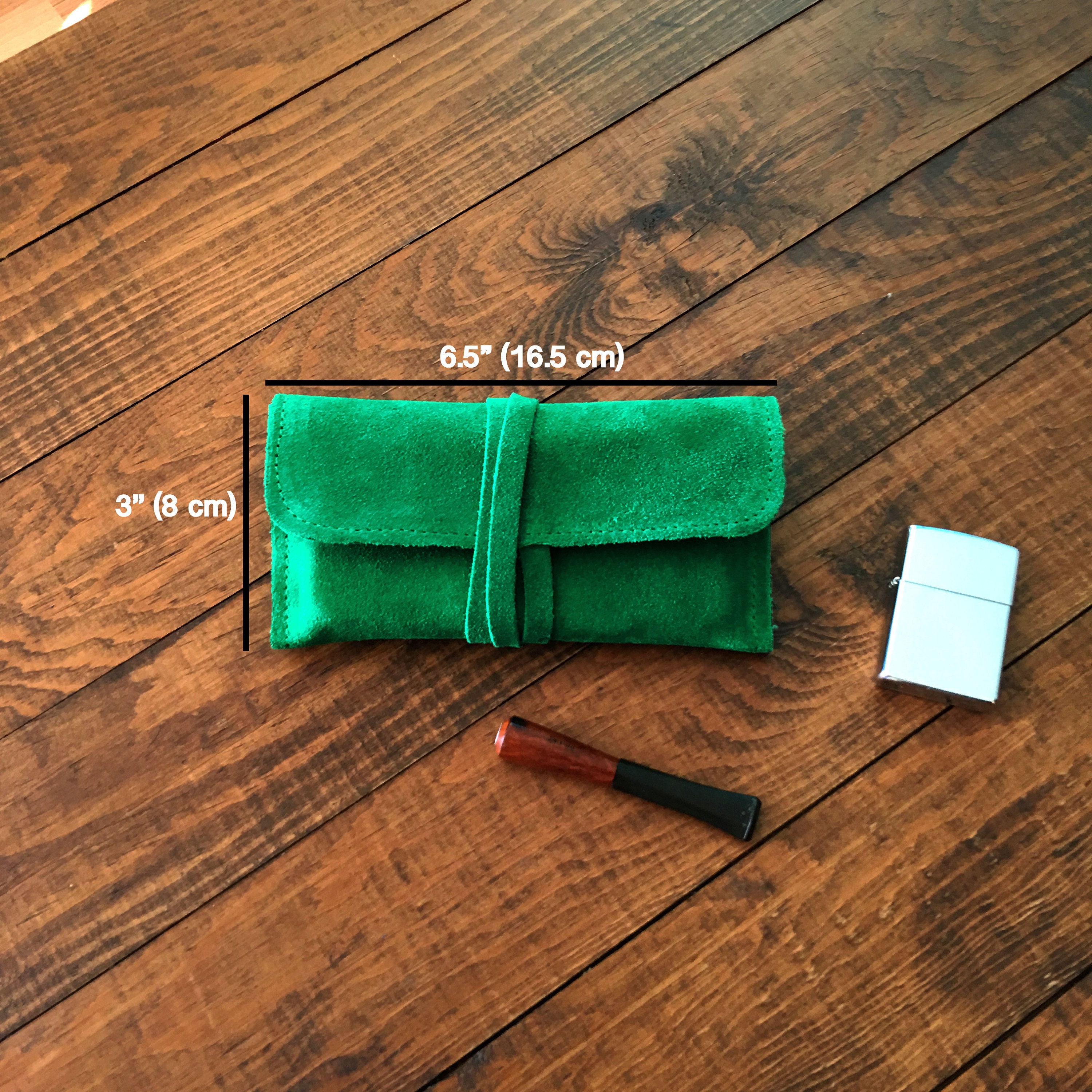 cigarette case for rollies Rolling Cigarette Case, Suede Tobacco Pouch