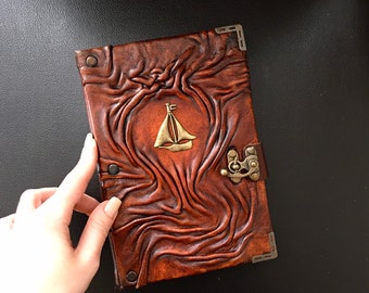 Sailing Journal, Captain Log Book, Sea Notebook