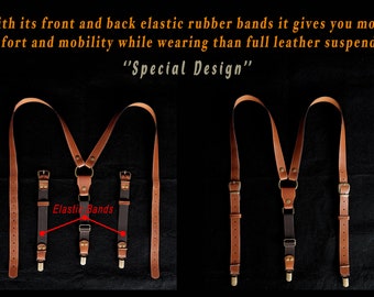 レザーヴィンテージサスペンダー、レディースサスペンダー - Etsy 日本