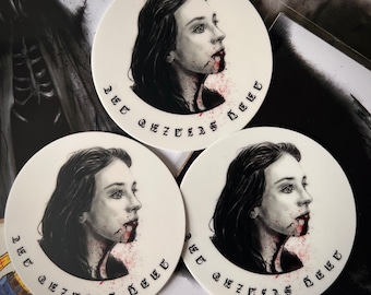 Possession Circle Vinyl Sticker-Cult Film Sticker, Horror Movie Decal