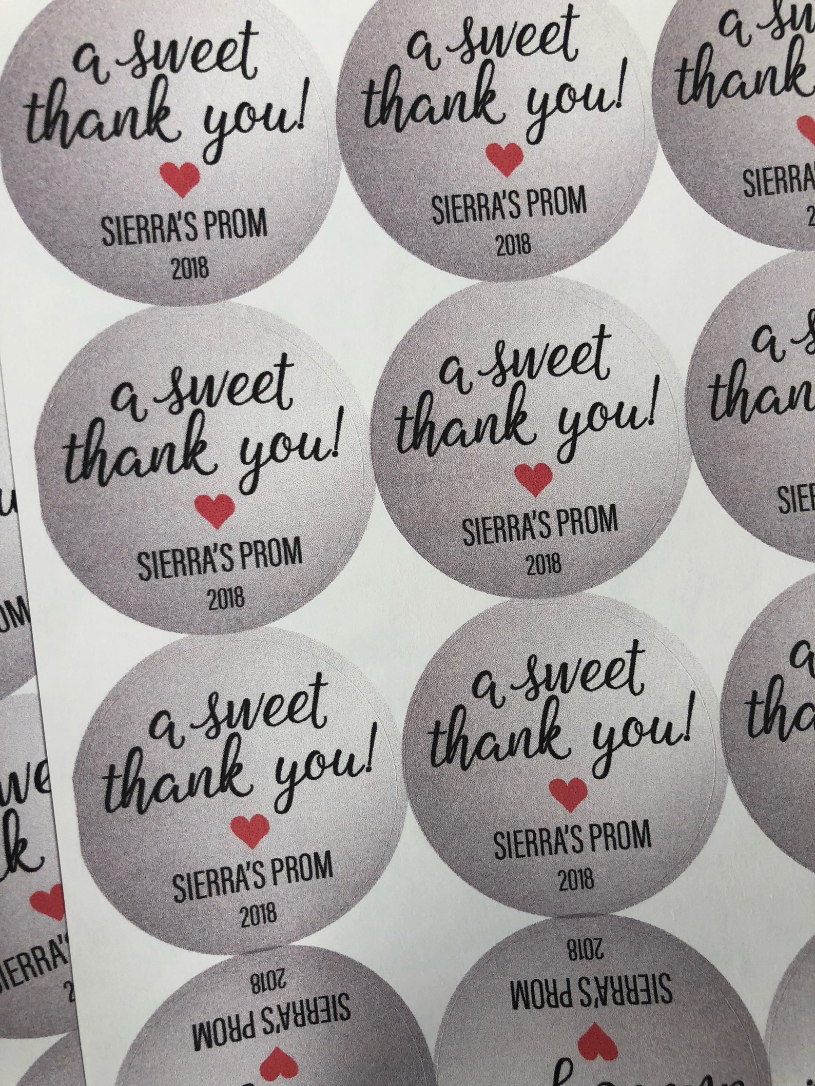 Wedding Stickers Thank You Stickers Wedding Thank You | Etsy