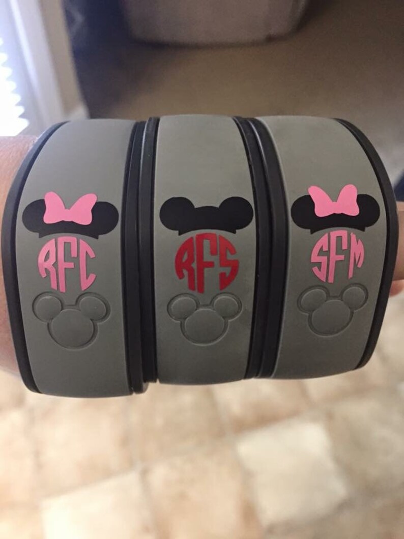 Magic Band Decals Disney World Disney Magic Bands Etsy