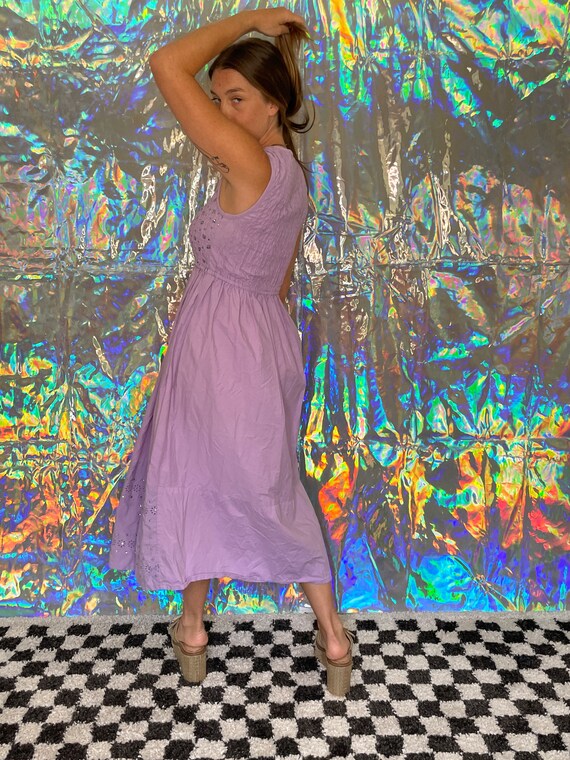 Lavender Shooting Star Sequin Dress