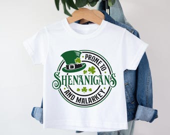 Shenanigans St. Patrick's Day Toddler Shirt or Bodysuit