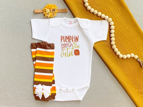 Baby Girl Clothes My First Thanksgiving Outfit Baby's | Etsy