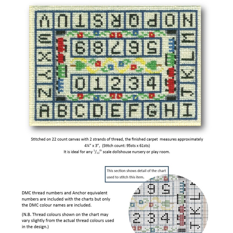 1:12 Scale Nursery Rugs - Etsy UK