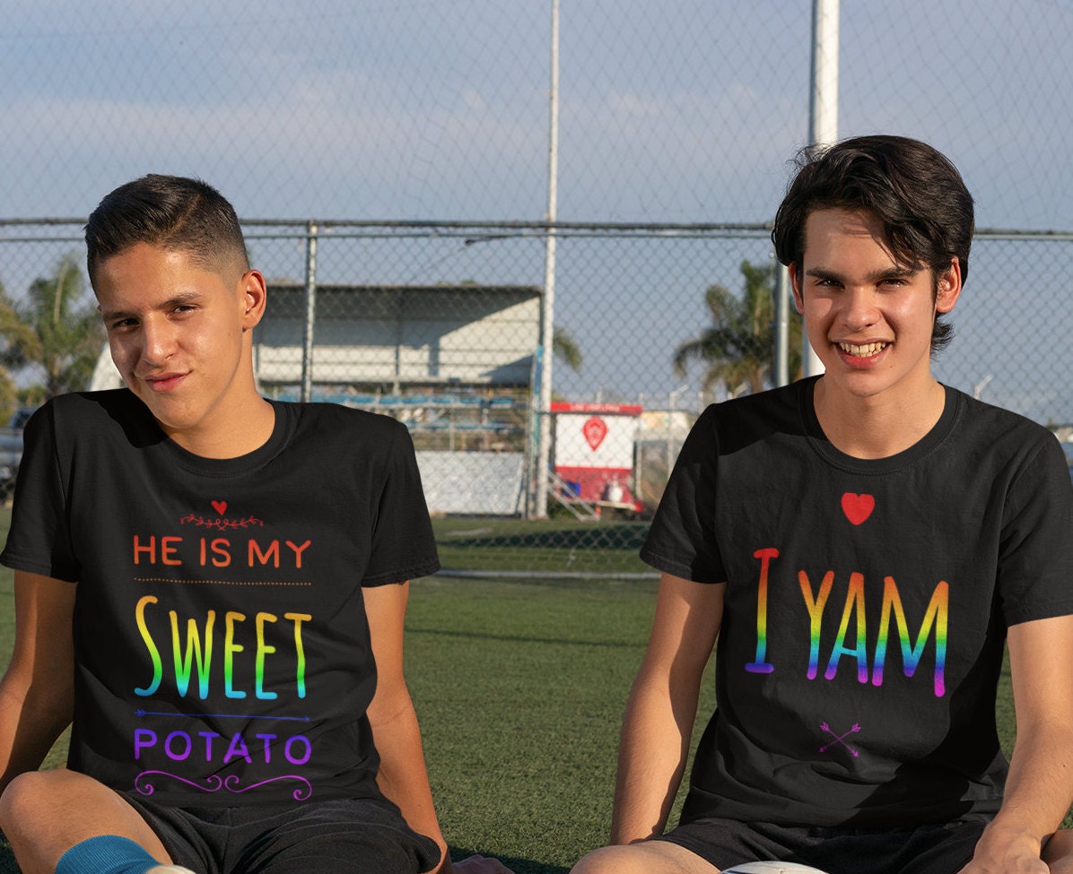 Lgbt couple hotsell shirt