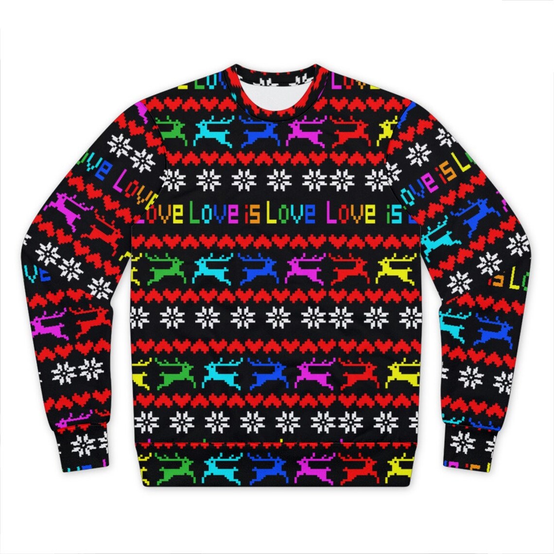 Lgbtq Christmas Sweater, Gay Christmas Jumper, Funny LGBT Pride Xmas