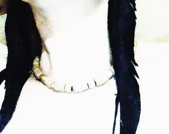 Long Bike Tire Feather Earrings. Inner Tube Earrings Long, Sustainable Eco Friendly Gift.